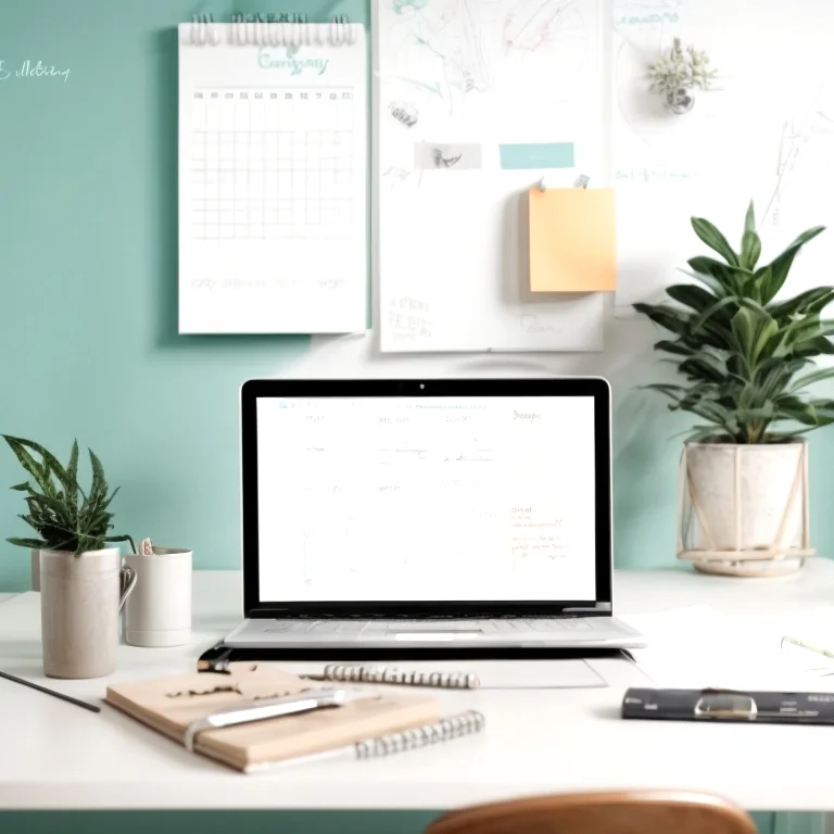 Illustration Vision zu Wochenplan